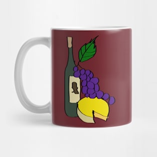 Wine and Cheese Mug